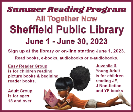 Graphic Summer Reading program June 1 - June 30